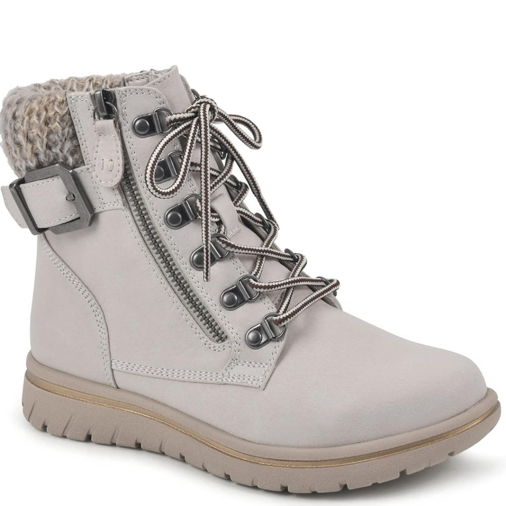 CLIFFS BY WHITE MOUNTAIN Women's Hearty Cushioned Hiker Ankle Boots Size 6 W